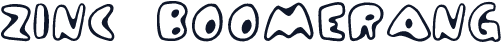 Zinc Boomerang