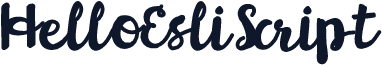 HelloEsliScript