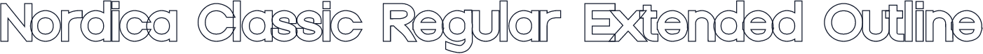 Nordica Classic Regular Extended Outline