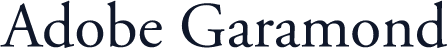 Adobe Garamond