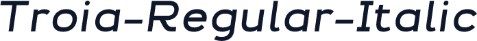 Troia-Regular-Italic