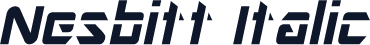 Nesbitt Italic