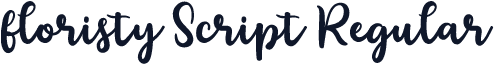 floristy Script Regular