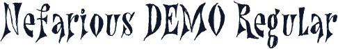 Nefarious DEMO Regular