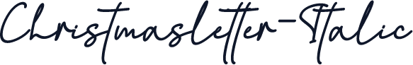 Christmasletter-Italic