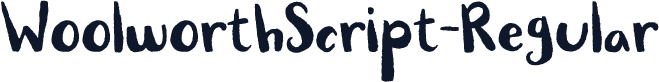 WoolworthScript-Regular