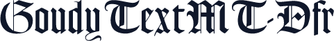 GoudyTextMT-Dfr