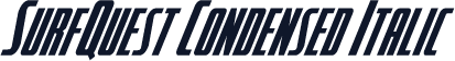 SurfQuest Condensed Italic