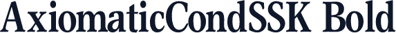 AxiomaticCondSSK Bold