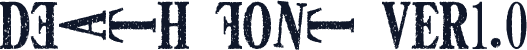 DEATH FONT ver1.0
