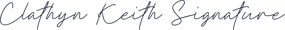 Clathyn Keith Signature