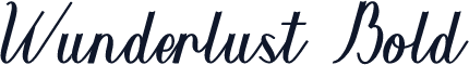 Wunderlust Bold