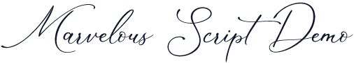 Marvelous Script Demo