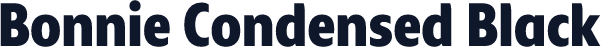 Bonnie Condensed Black