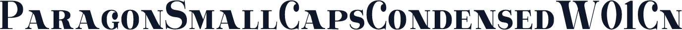 ParagonSmallCapsCondensedW01Cn