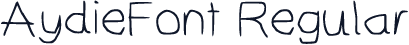AydieFont Regular