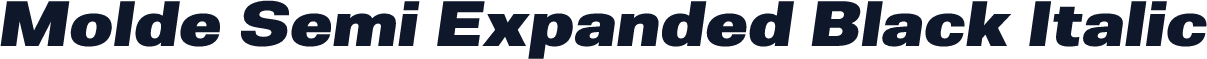 Molde Semi Expanded Black Italic