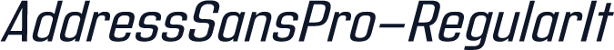 AddressSansPro-RegularIt