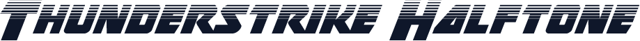 Thunderstrike Halftone