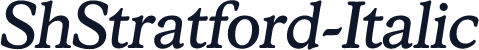 ShStratford-Italic