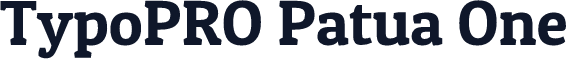 TypoPRO Patua One