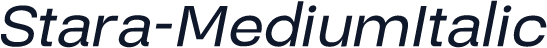 Stara-MediumItalic