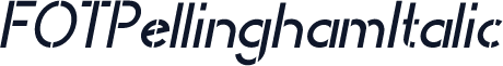 FOTPellinghamItalic