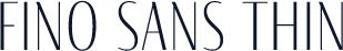 Fino Sans Thin
