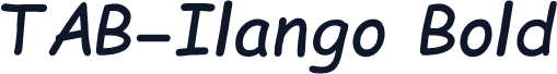 TAB-Ilango Bold