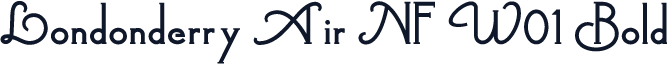 Londonderry Air NF W01 Bold
