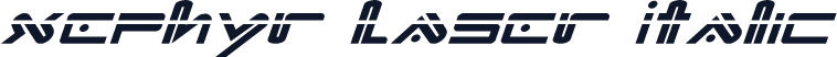 Xephyr Laser Italic