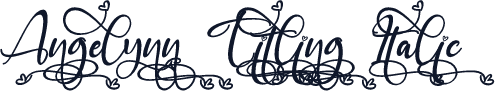 Angelynn Titling Italic