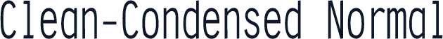 Clean-Condensed Normal