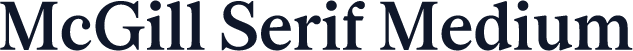 McGill Serif Medium