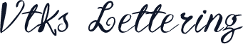 Vtks Lettering