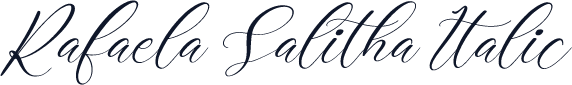 Rafaela Salitha Italic