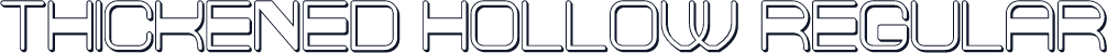 Thickened Hollow Regular