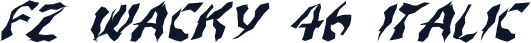 FZ WACKY 46 ITALIC