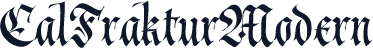 CalFrakturModern