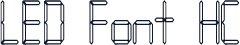 LED Font HC