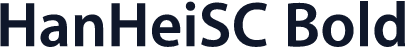HanHeiSC Bold