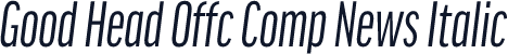 Good Head Offc Comp News Italic
