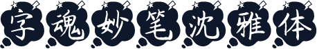 字魂妙笔沈雅体