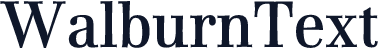 WalburnText