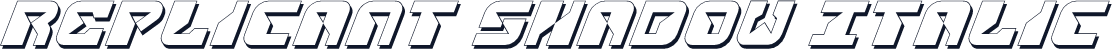 Replicant Shadow Italic