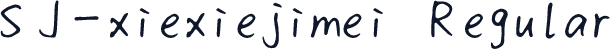 SJ-xiexiejimei Regular