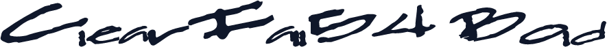 ClearFall54 Bold