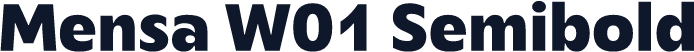 Mensa W01 Semibold