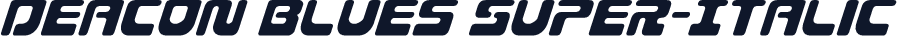 Deacon Blues Super-Italic
