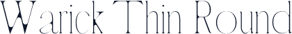 Warick Thin Round